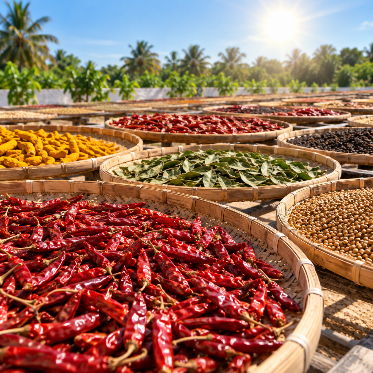 Drying Spices
