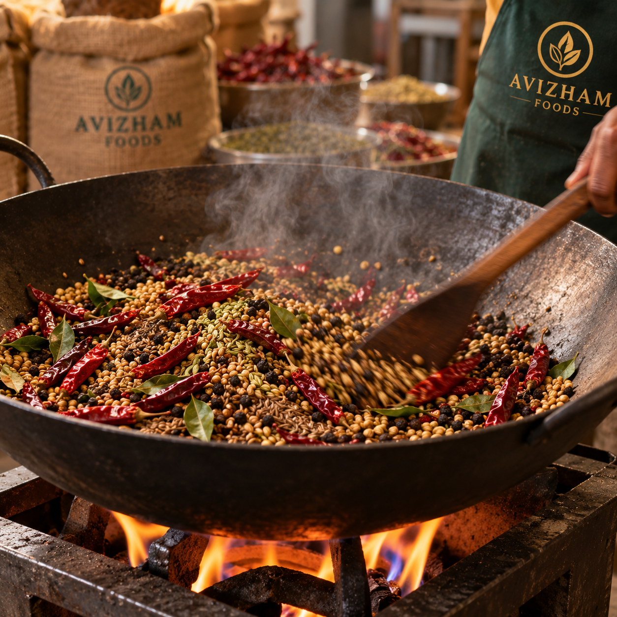 Roasting Spices