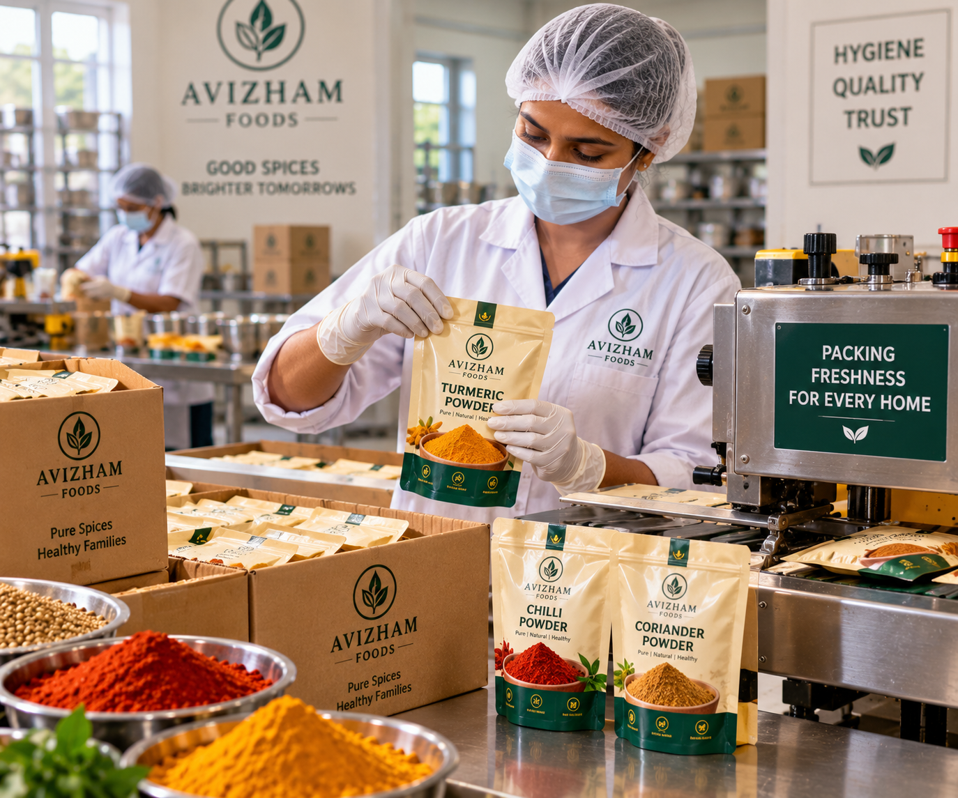 Spice Packaging