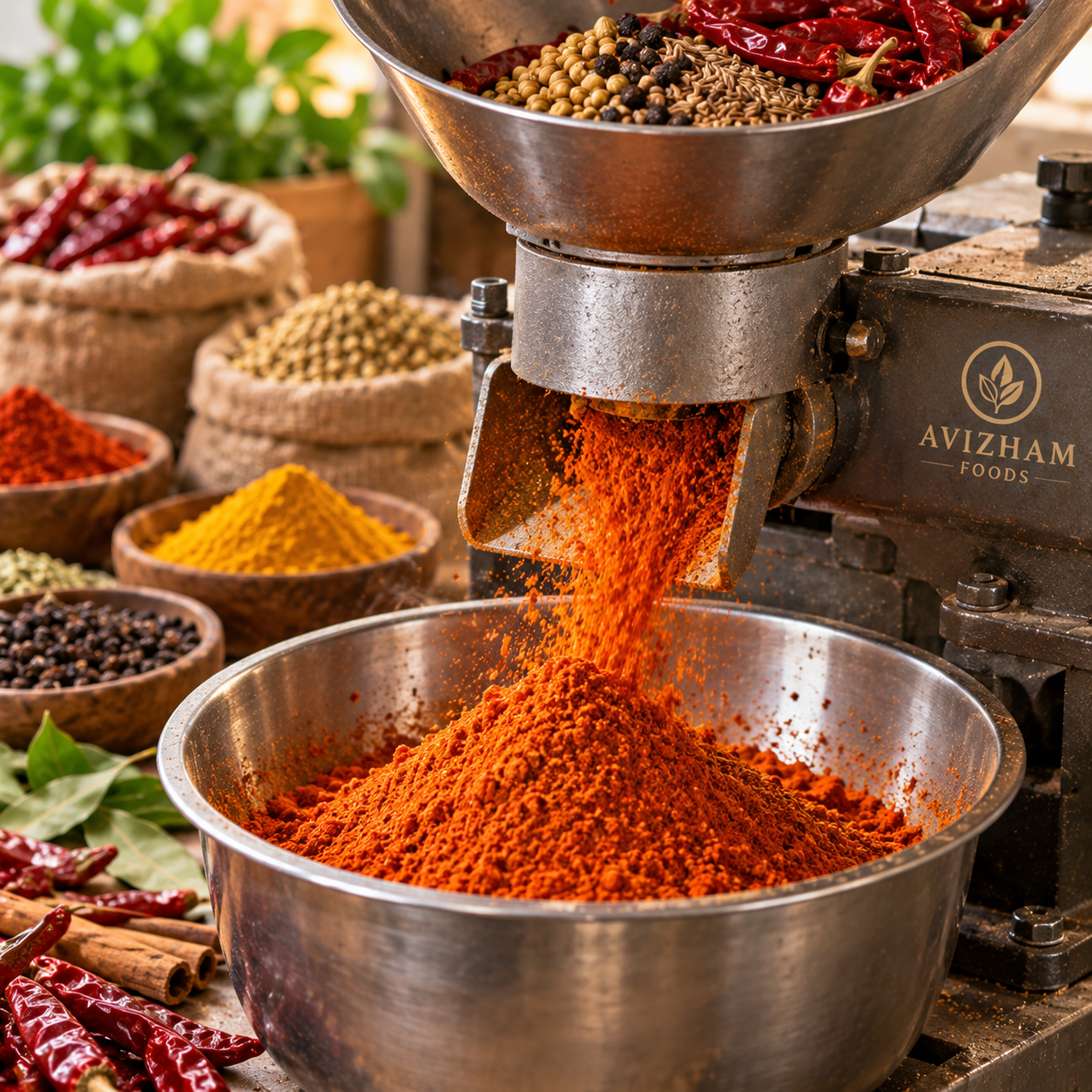 Grinding Spices