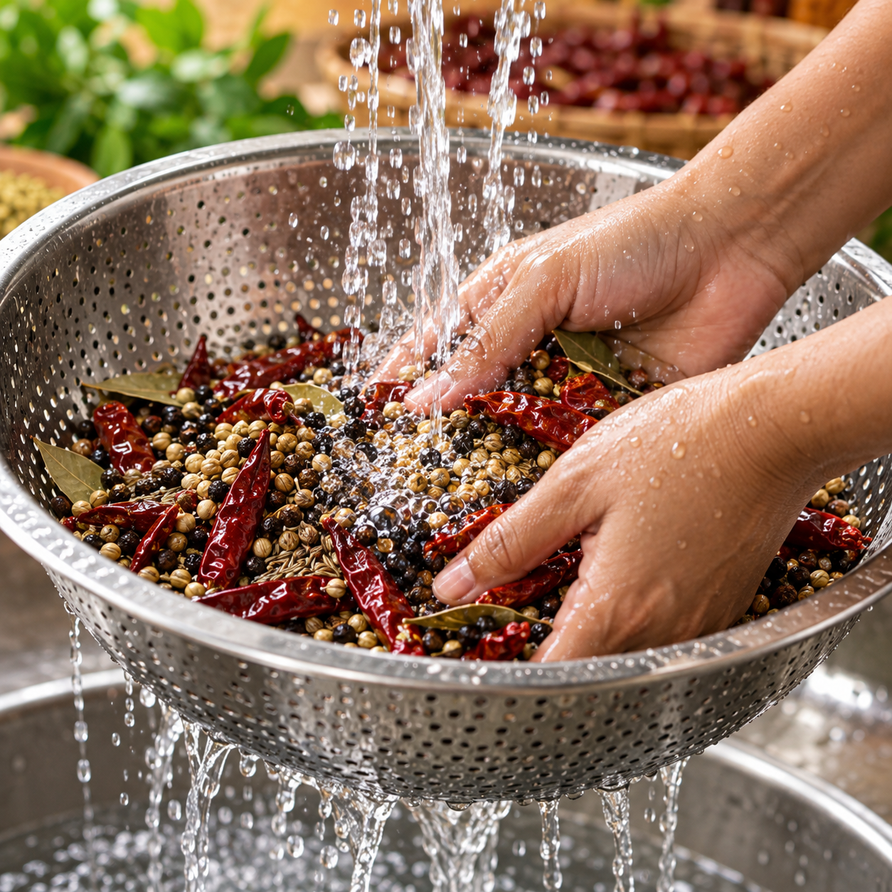 Cleaning Spices